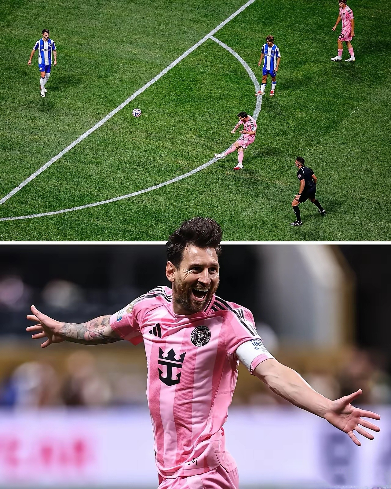 荷兰豪取亚洲之师梅西继续进球 