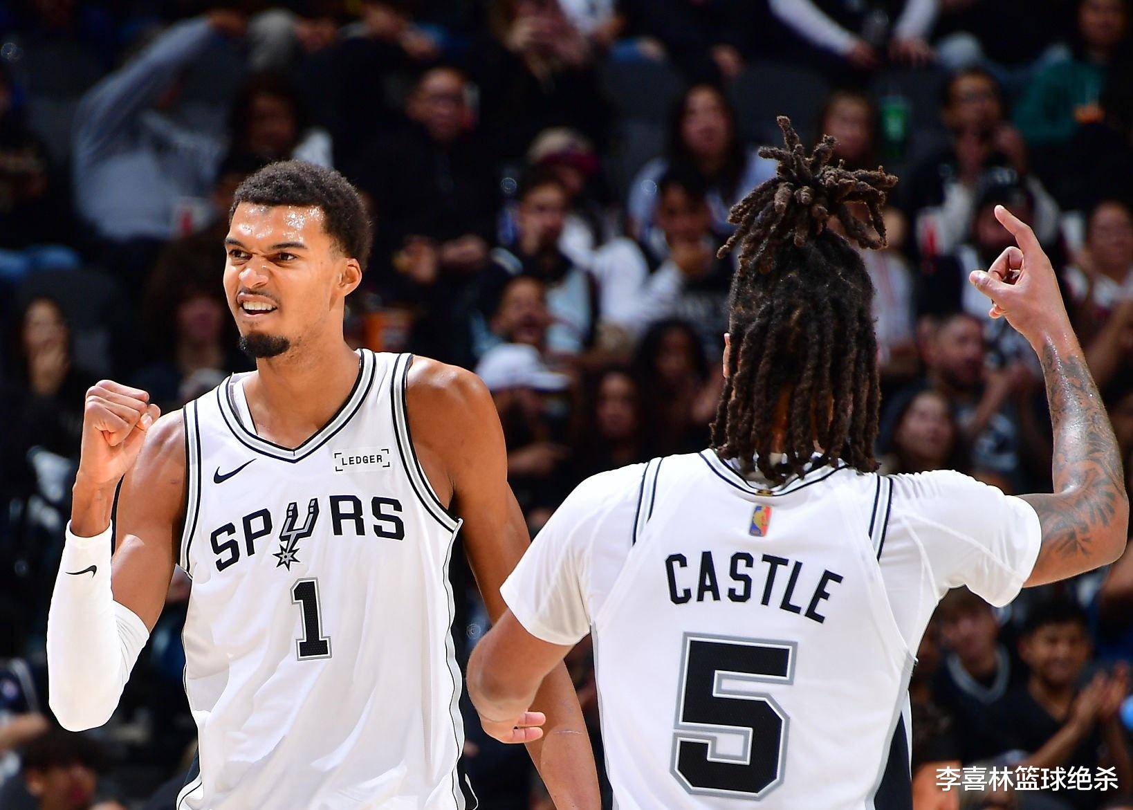 马刺三连胜硬汉，菜鸟表现亮眼，老将称赞新秀的简单介绍